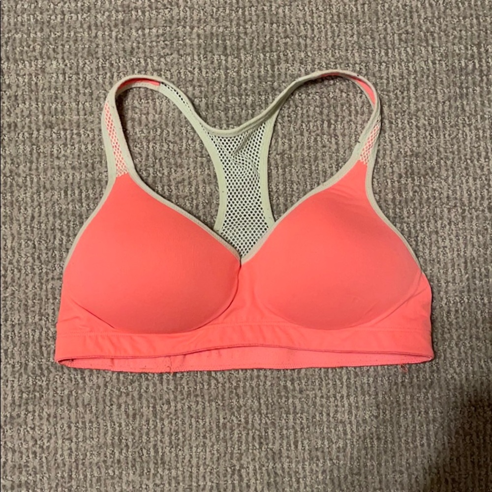 Padded PINK sports bra
